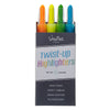 Veritas Twist-Up Highlighters 4-piece Set