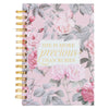 More Precious than Rubies Spiral Journal, Pink Floral, Proverbs 31:10