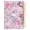 More Precious than Rubies Spiral Journal, Pink Floral, Proverbs 31:10