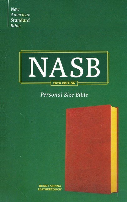NASB Personal Size Bible, Brown