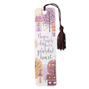 Grateful Heart Bookmark with Tassel BMT115