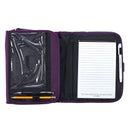 Tri-Fold Bible Cover Organizer, Purple, Large