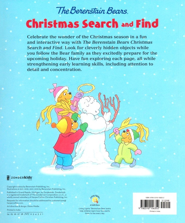 The Berenstain Bears Christmas Search and Find