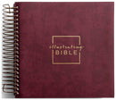 CSB Illustrating Bible, Spiral Bound, Cranberry