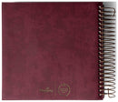 CSB Illustrating Bible, Spiral Bound, Cranberry