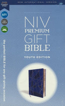 NIV Premium Gift Bible Youth Edition, Blue