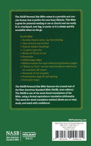 NASB Personal Size Bible, Green
