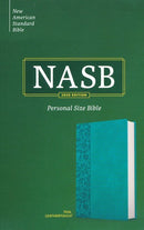 NASB Personal Size Bible, Teal