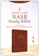 Light for Life NASB Study Bible (Mahogany Lighthouse)