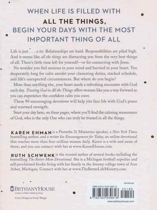 Trusting God In All The Things