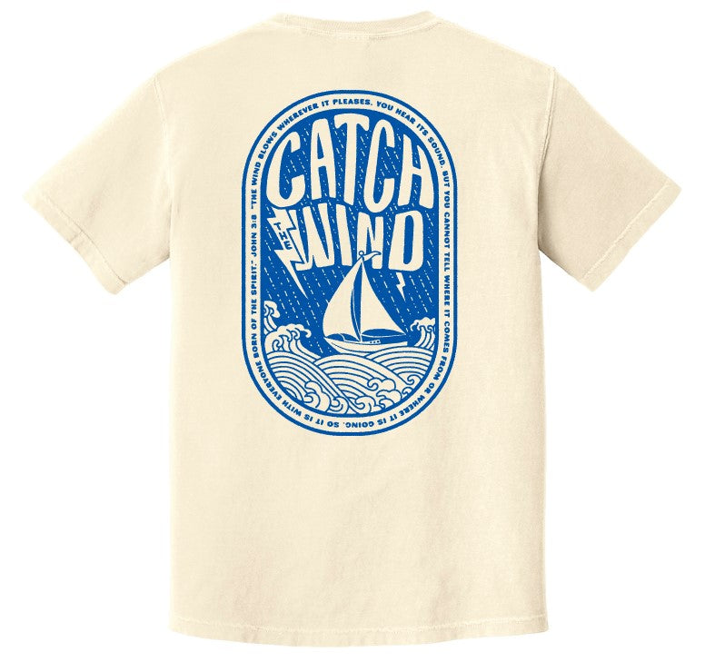 T-Shirt, Catch the Wind, Ivory