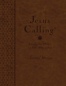 Jesus Calling, Large Print, Brown