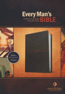 NLT Every Mans Bible, Charcoal