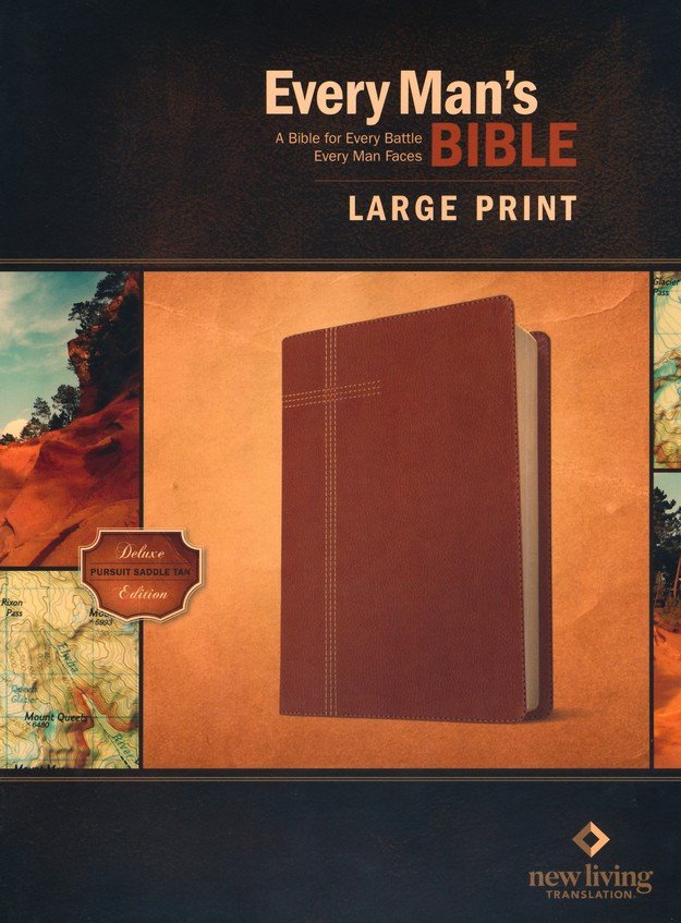 NLT Every Mans Bible Large Print