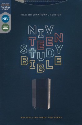 NIV Teen Study Bible, Blue and Gray