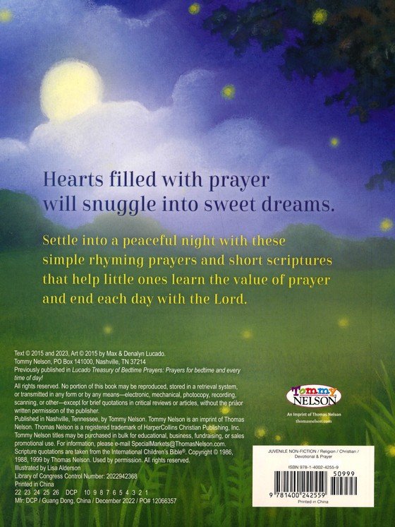 Bedtime Prayers for Little Ones