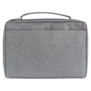 The Lord Is My Light Bible Cover, Gray, Large