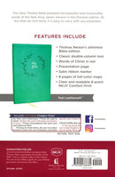 NKJV Value Ultra Thinline Bible, Teal