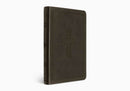 ESV Large Print Value Thinline Bible Olive, Celtic Cross