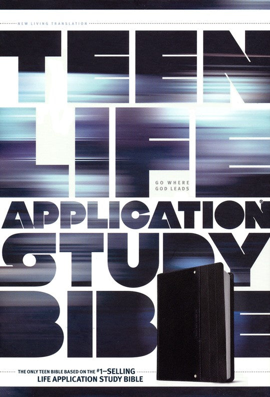 NLT Teen Life Application Study Bible, Black