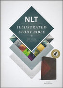 NLT Illustrated Study Bible, Brown, Indexed