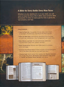 NLT Every Mans Bible, Large Print, Black