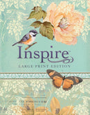 NLT Inspire Bible, Large Print, Blue