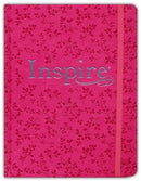NLT Inspire Bible, Pink Floral, Hardcover