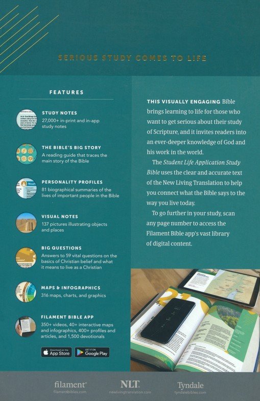 NLT Student Life Application Study Bible