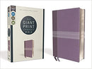 NIV Giant-Print Compact Bible, Purple