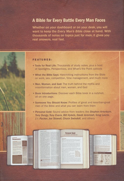 Every Man's Bible NIV, Thumb Indexed