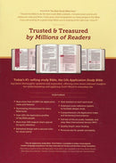 NIV Life Application Study Bible, Third Edition, Personal Size, Burgundy