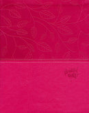 NIV Beautiful Word  Large Print Bible, Cranberry