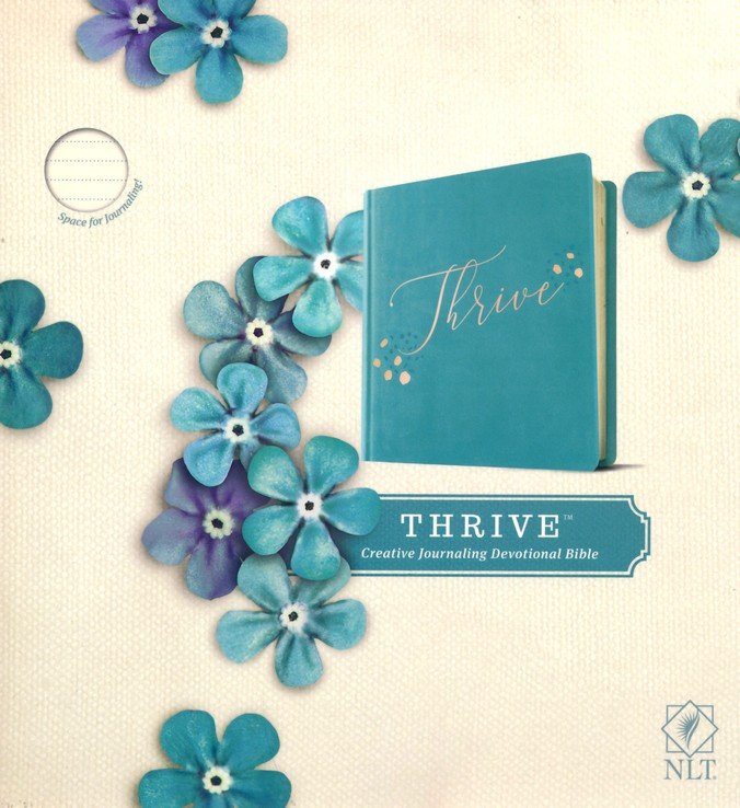 NLT Thrive Creative Journaling Devotional Bible