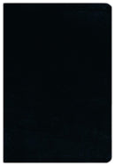 NIV Large Print Study Bible Fully Revised Edition, bonded leather, black indexed