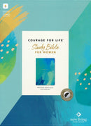 NLT Courage For Life Study Bible for Women, Blue, Thumb Indexed