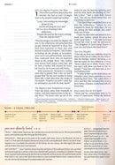 NLT Courage For Life Study Bible for Women, Blue, Thumb Indexed