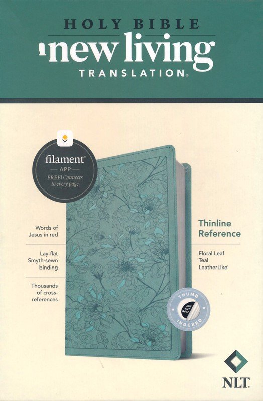 NLT Thinline Reference Bible Filament Enabled Edition Index