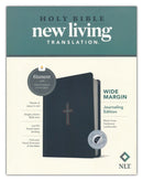 NLT Wide Margin Bible, Filament-Enabled Edition, Hardcover, Black