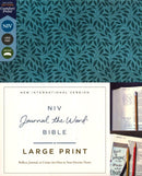 NIV Journal The Word Bible Large Print, Teal