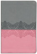 NIV Quest Study Bible, Thumb Indexed, Pink/Gray