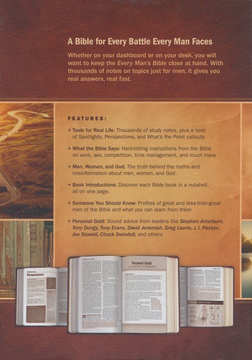 Every Man's Bible NIV, Thumb Indexed