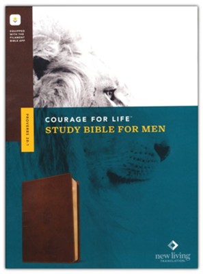 NLT Courage For Life Study Bible for Men, Filament-Enabled Edition