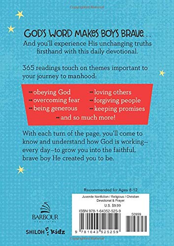 Daily Devotions for Brave Boys Paperback