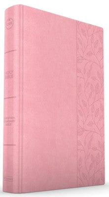 CSB Large Print Thinline Value Bible, Pink