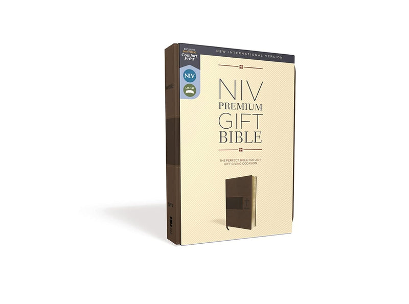 NIV Premium Gift Bible, Brown