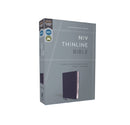 NIV Thinline Bible, Thumb Indexed, Navy