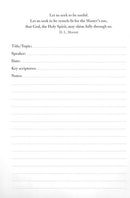 Sermon Notes Journal, Floral