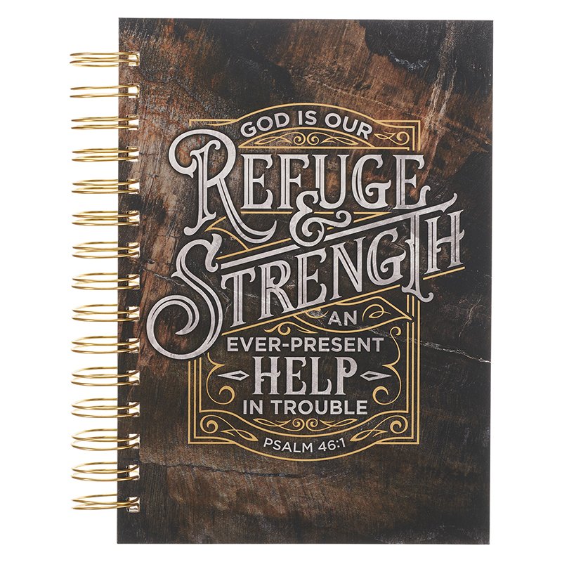 Refuge & Strength Wirebound Journal