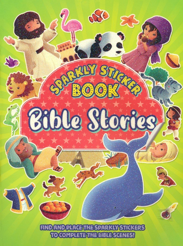 Bible Stories: Sparkly Sticker Book